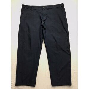 LULULEMON Pants Men 40x28 Navy Blue Commission Warpstreme Stretch Chino Casual